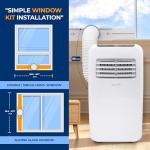 SereneLife 3-in-1 Portable Air Conditioner & Dehumidifier