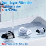 Fanisic Rechargeable Handheld Vacuum Cleaner and Air Duster