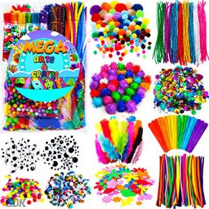 GoodyKing Kids Craft Supply Kit - 1170 Pieces