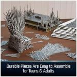 Game of Thrones Iron Throne 3D Model Kit