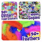 Kids Arts and Crafts Supplies Kit for Ages 4-8