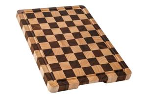Acacia Wood Cutting Board with Juice Grooves