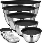 Umite Chef Nesting Mixing Bowls Set with Lids