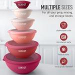 12-Piece Stackable Mixing Bowls with Lids