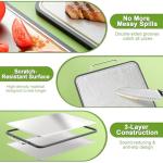 Double-Sided Stainless Steel & Wheat Straw Cutting Board