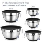 Umite Chef Nesting Mixing Bowls Set with Lids