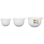 GLAD Set of 3 Mixing Bowls with Pour Spout