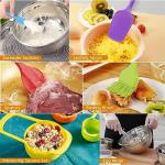 Colorful Stainless Steel Mixing Bowls with Lids