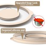 Stainless Steel Mixing Bowls Set with Lids