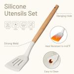 22-Piece Heat Resistant Silicone Utensils Set