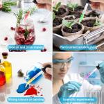 Herain 8-Pack Glass Eye Dropper Pipettes