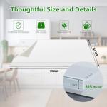 Clear Acrylic Cutting Board with Counter Lip