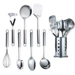 8-Piece Stainless Steel Cooking Utensil Set
