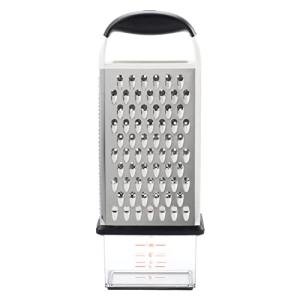 OXO Good Grips 4-Sided Grater Silver/Black