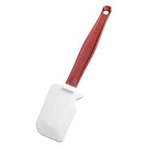 High Heat Silicone Spatula with Red Handle