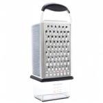 OXO Good Grips 4-Sided Grater Silver/Black