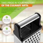 Spring Chef XL Stainless Steel 4-Sided Grater