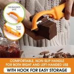 Spring Chef Swivel Vegetable Peeler with Soft Grip