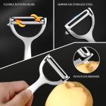 Ultra Sharp Stainless Steel Vegetable Peeler Set