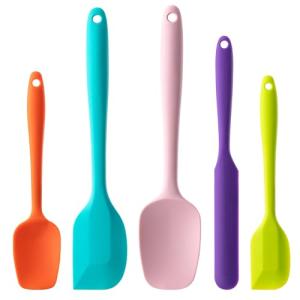 5-Piece Silicone Spatula Set for Cooking & Baking