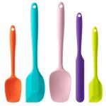 5-Piece Silicone Spatula Set for Cooking & Baking