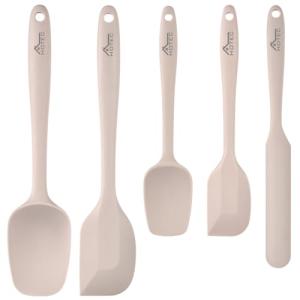 Heat Resistant Silicone Spatula Set - 5 Piece