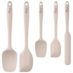 Heat Resistant Silicone Spatula Set - 5 Piece