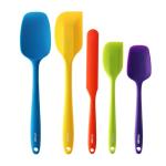 Silicone Spatula Set - 5 Pieces, BPA-Free