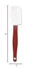 High Heat Silicone Spatula with Red Handle