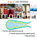 Non-Slip Jar Opener for Easy Grip
