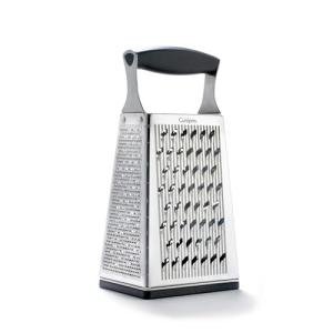 Cuisipro Four-Sided Grater with Engraved Designs