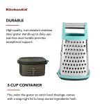 KitchenAid 4-Sided Stainless Steel Grater with Storage