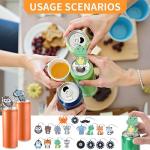 Cute Cartoon Can Protectors with Easy Tab Openers