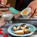 Aqua Green Silicone Spatula Set of 5