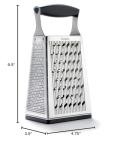 Cuisipro Four-Sided Grater with Engraved Designs