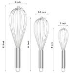 Stainless Steel Whisk Set for Kitchen Tasks