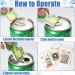 Cute Cartoon Can Protectors with Easy Tab Openers