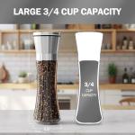 Premium Stainless Steel Salt and Pepper Grinder Set