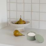 KIBAGA Ceramic Salt Cellar with Lid - Stylish Storage