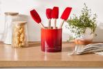 Le Creuset 1L Cherry Stoneware Utensil Holder