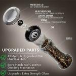 Premium Stainless Steel Salt and Pepper Grinder Set