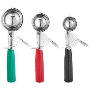 Stainless Steel Ice Cream and Cookie Scoop Set