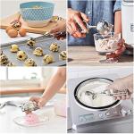 Stainless Steel Ice Cream and Cookie Scoop Set