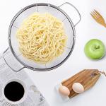 3 Pack Stainless Steel Colander Set with Handles