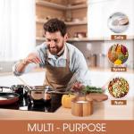 Demigo Acacia Wood Salt Cellar with Swivel Cover