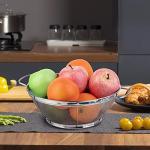 3 Pack Stainless Steel Colander Set with Handles