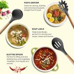 17-Piece Silicone Kitchen Utensils Set with Holder