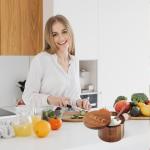 Acacia Wood Salt Cellar with Spoon and Lid