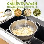 Gulex 3-Quart Stainless Steel Kitchen Colander