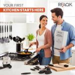 40-Piece Heat-Resistant Silicone Cooking Utensils Set